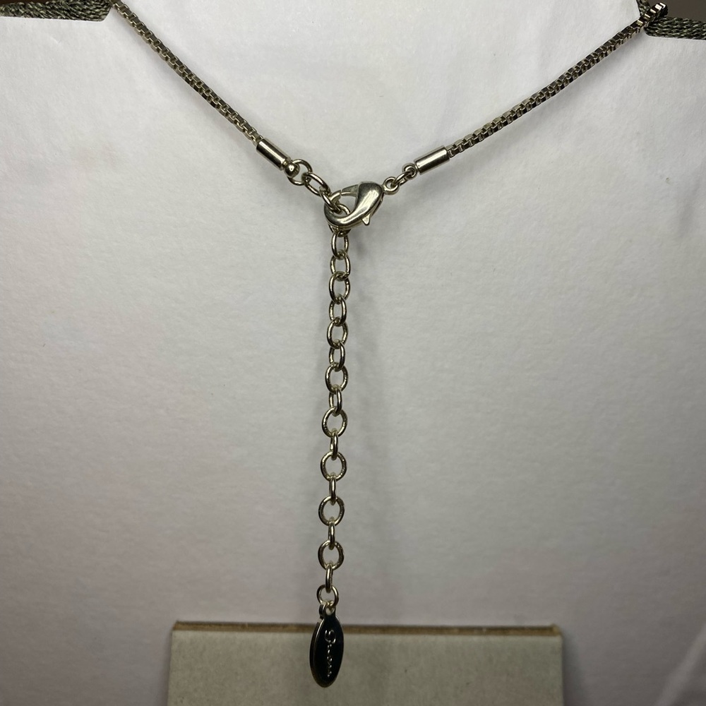 Guess Silver Heart Necklace - Picture 3 of 3